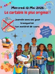 Journée sans cartable !