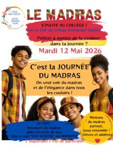 Le madras s’invite au collège !