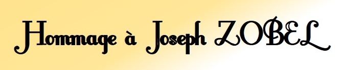 Hommage à Joseph ZOBEL
