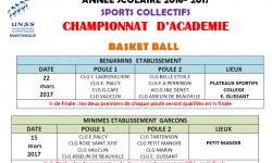 03-2017 / Basket 1/4 de finale Académique