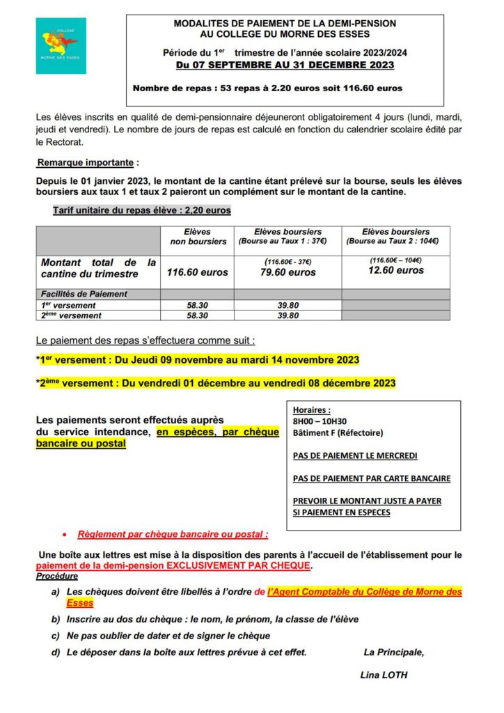 La cantine à un euro dans les lycées de La Réunion dès la rentrée scolaire  2023-2024 - Réunion la 1ère