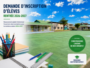 DEMANDE D’INSCRIPTION AU COLLEGE 2026-2027