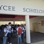 Visite  au Lycée Schoelcher.