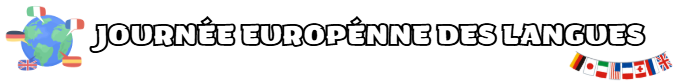 JOURNÉE EUROPÉENNE DES LANGUES