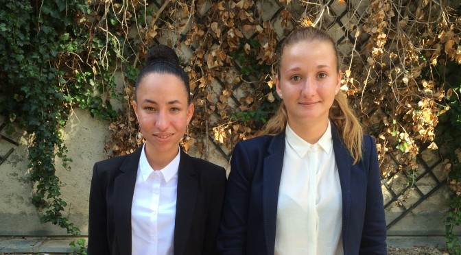 Céline Bachelier et Eva Schembri  sont admises à « SCIENCE PO » !
