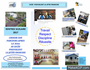 Présentation des classes de 2nde au LPO du François – Rentrée 2019