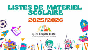 LISTES DE MATÉRIEL SCOLAIRE 2025/2026