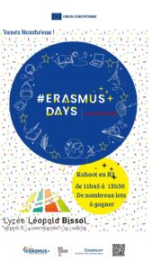 Erasmus Days 2025 : Un succès en une heure chrono au Lycée Léopold Bissol !