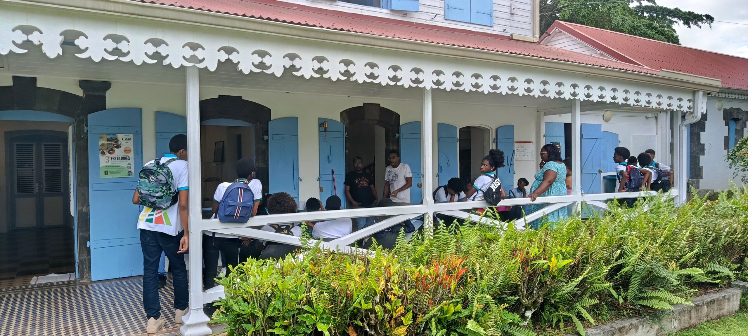 Visite de l&rsquo;Habitation Gradis, à Basse-Pointe.