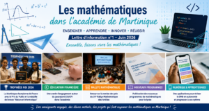 Les mathématiques dans l&rsquo;académie de Martinique
