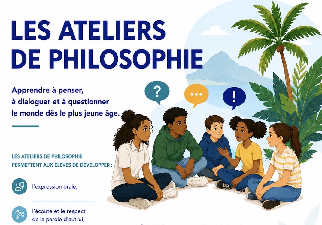 Les Ateliers de philosophie : le projet académique « La Martinique, une école de philosophie pour tous »