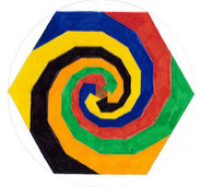 spirale hexagone